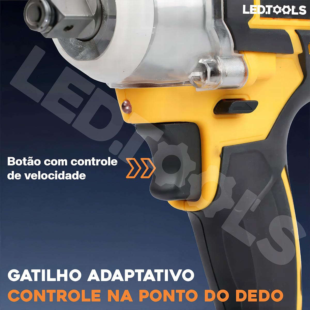 Chave De Impacto e Parafusadeira à Bateria Lítio 48v Brushless